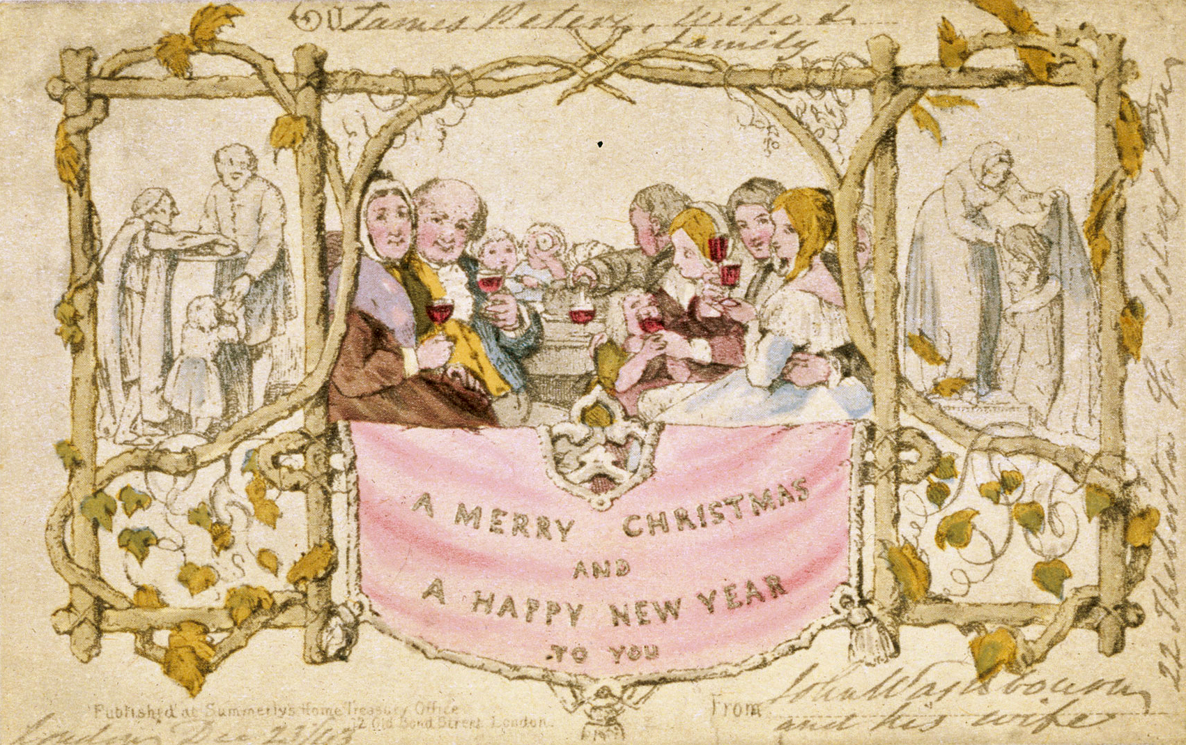 The First Christmas Card