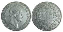 Silver coin: 1 thaler Wilhelm III, 1830 (Source: Wikimedia)