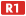 Rýchlostná cesta R1.svg