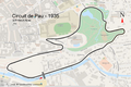 Ilustração do Circuito de Pau-Ville em 1935.