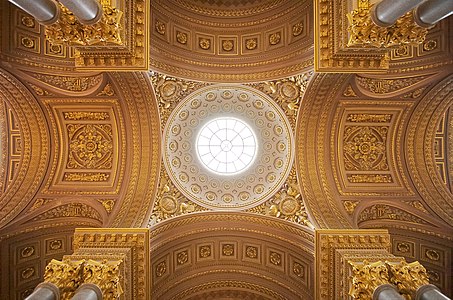 Ceiling of "Galerie des Batailles" in Palace of Versailles