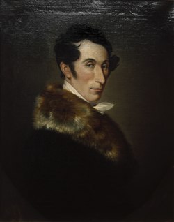 Carl Maria von Weber, Porträt von Ferdinand Schimon, 1825 – Dresden, Städtische Galerie (Quelle: Wikimedia)