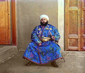 Alim Khan (1880-1944), Emir of Bukhara in 1911.