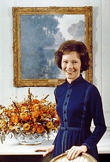 Портрет Розалин Картер, 1977 год.