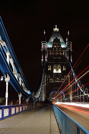 Tower Bridge London at night