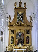 part of: Altarpiece of the church of the monastery of Santo Domingo el Antiguo 