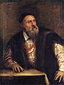 The artist, Titian (Tiziano Vecello) in 1550