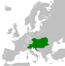 Kaisertum Österreich 1815 (Quelle: Wikimedia)