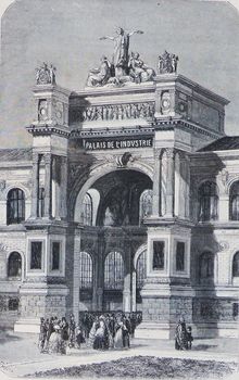 gravírování: Palác severní stěna