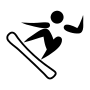 Popis obrázku Snowboarding pictogram.svg.