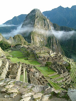 Machu Picchu Sunset