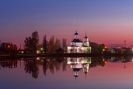 Resurrection Church in Sloviansk, Donetsk Oblast, Ukraine