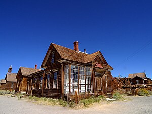 Bodie, California, a ghost town