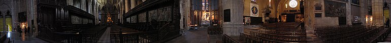 Saint-Etienne katedralinteriør