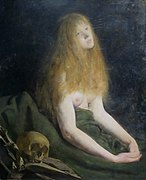 different from: The penitent Magdalene 