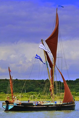 Thames sailing barge