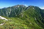 with Mount Minamikoma from Mount Kosumo