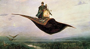 The Flying Carpet, by Viktor Vasnetsov.