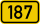 Bundesstraße 187 number.svg