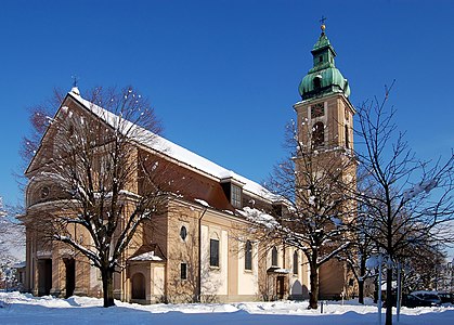 Saint-Joseph church in Rheinfelden, Baden-Württemberg, Germany.