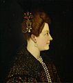 Similar painting, a portrait of Maria de' Medici