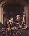 Gerrit Dou, A Poulterer's Shop