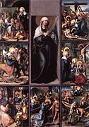 part of: Seven Sorrows Polyptych 