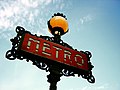 by Fabio Venni from flickr.com Source : File:Paris Metro Sign.jpg