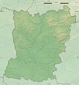 Vedeți pe harta topografică Mayenne