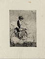 Mariano Fortuny's Idyll (etching).