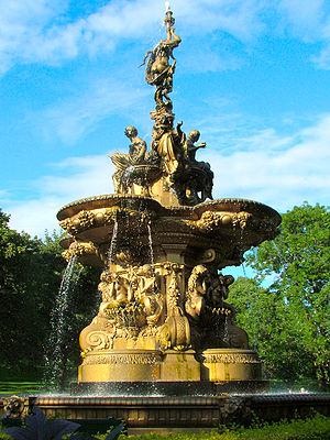 The Ross Fountain in Edinburgh