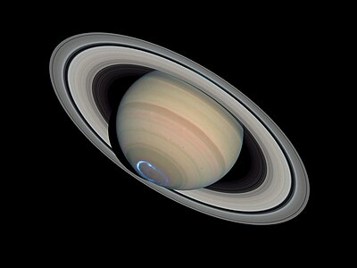 Auroras on Saturn