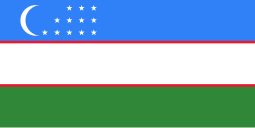 State flag of the Republic of Uzbekistan