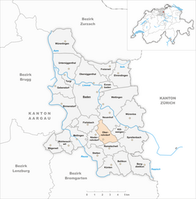 Map of Oberrohrdorf