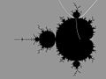 Mandelbrot set for with external and internal rays