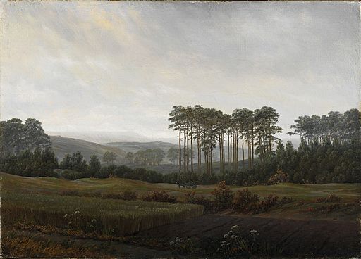 Caspar David Friedrich - Tageszeitenzyklus, Der Nachmittag (1821-22)