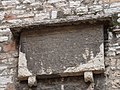 Plaque on Palazzo Pretorio (northern side)