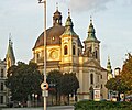 The „Church of the Saint John the Baptist“ (German: „Johanneskirche“) in „Kroměříž“ in 2014