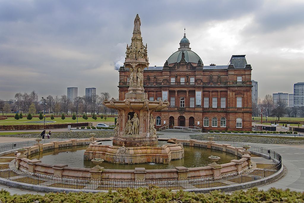 Doulton Fountain and Peoples Palace Glasgow Green - Photo de dun_deagh