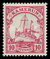 The same stamp (Michel No. 22, mint)