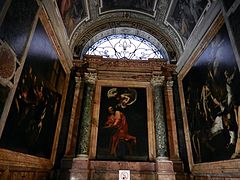 part of: paintings by Caravaggio in the Contarelli Chapel 