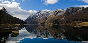 Ulvikfjord in Western Norway