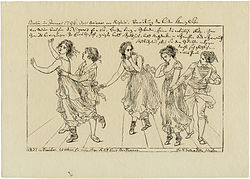 Maria und Salvatore Viganò in der Oper Il trionfo d’Arianna (Berlin, Januar 1796) (Quelle: Wikimedia)