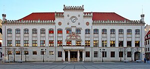 Town Hall in Zwickau, Germany