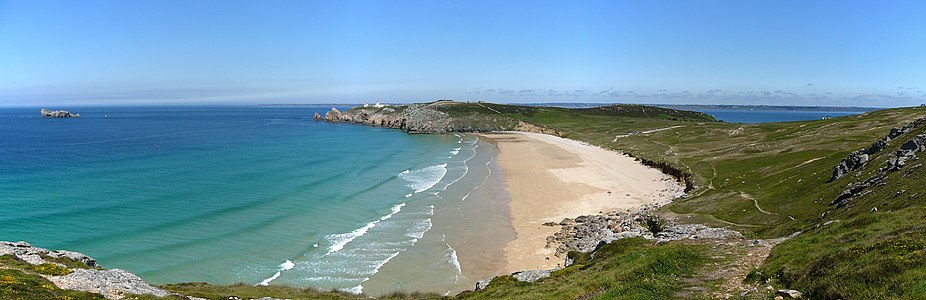 Pen Had beach, Camaret-sur-mer, France