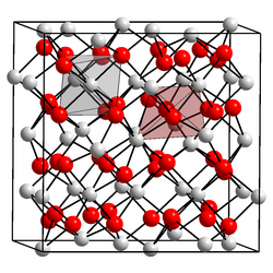 Kristallstruktur von Berkelium(III)-oxid