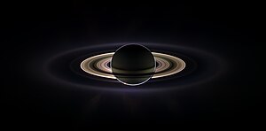 Solar eclipse of Saturn