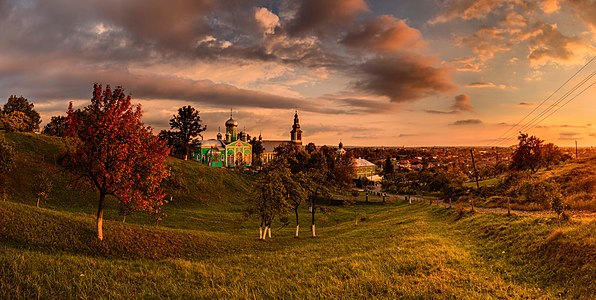 Saint Nicholas Monastery in Mukacheve, Ukraine.