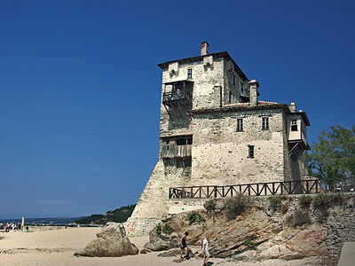 The Byzantine Tower in Ouranopolis - revised version.