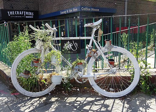 Ghost bike Goswell Road